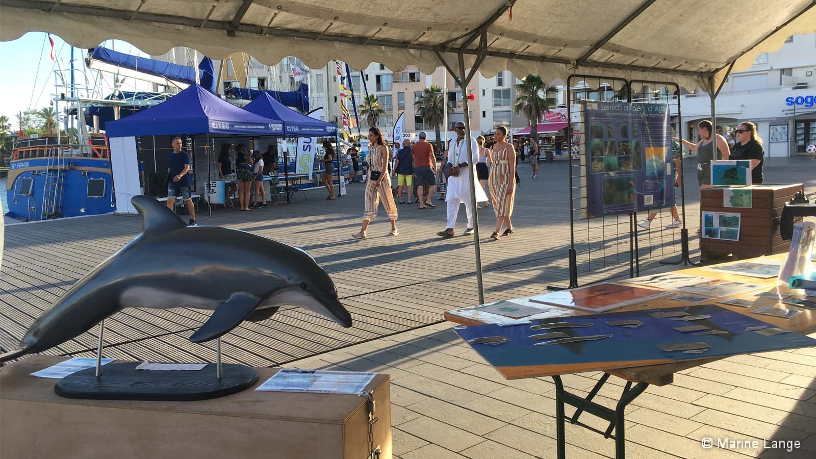 Stand d'information