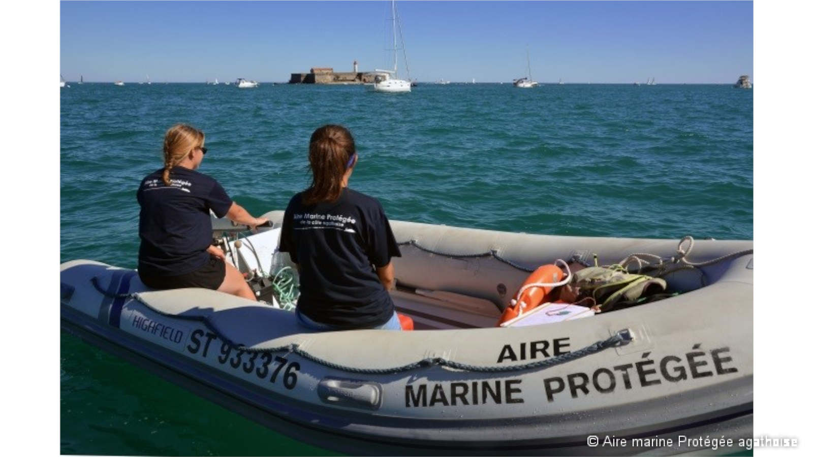 Patrouille bleue en mer